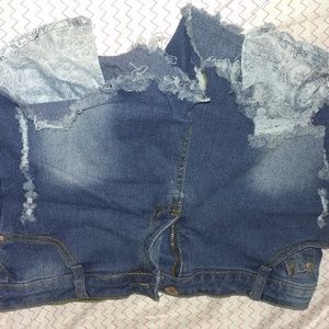 Jean shorts